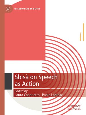 cover image of Sbisà on Speech as Action